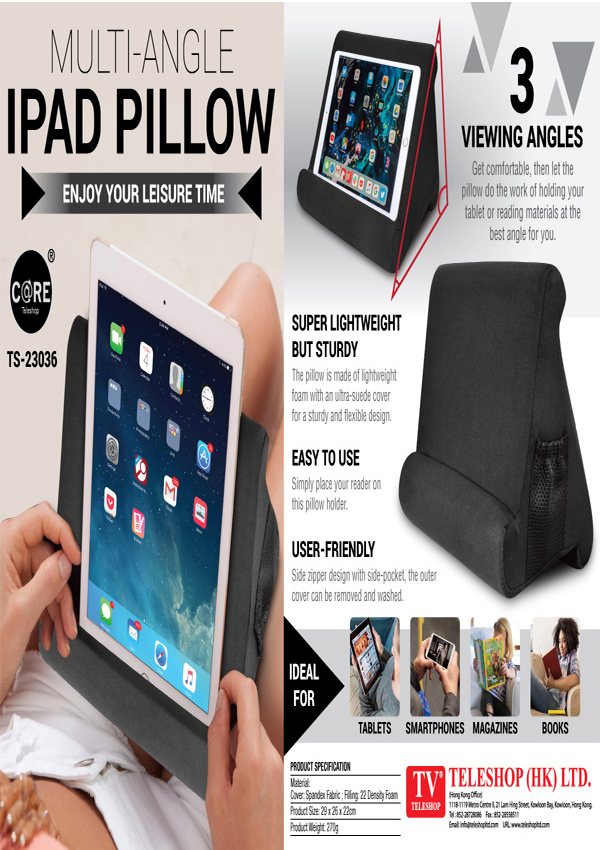 Multi Angle Ipad Pillow