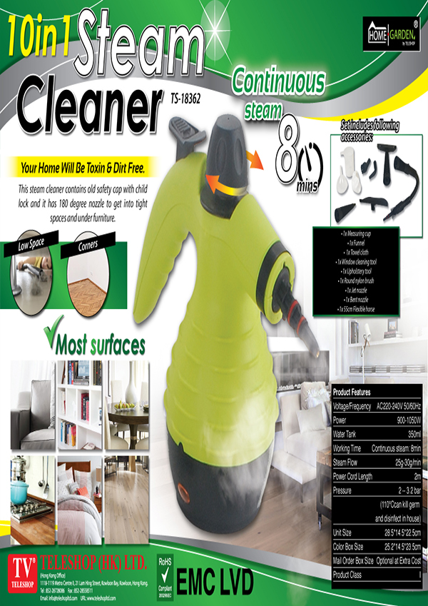 10in1 Steam Cleaner