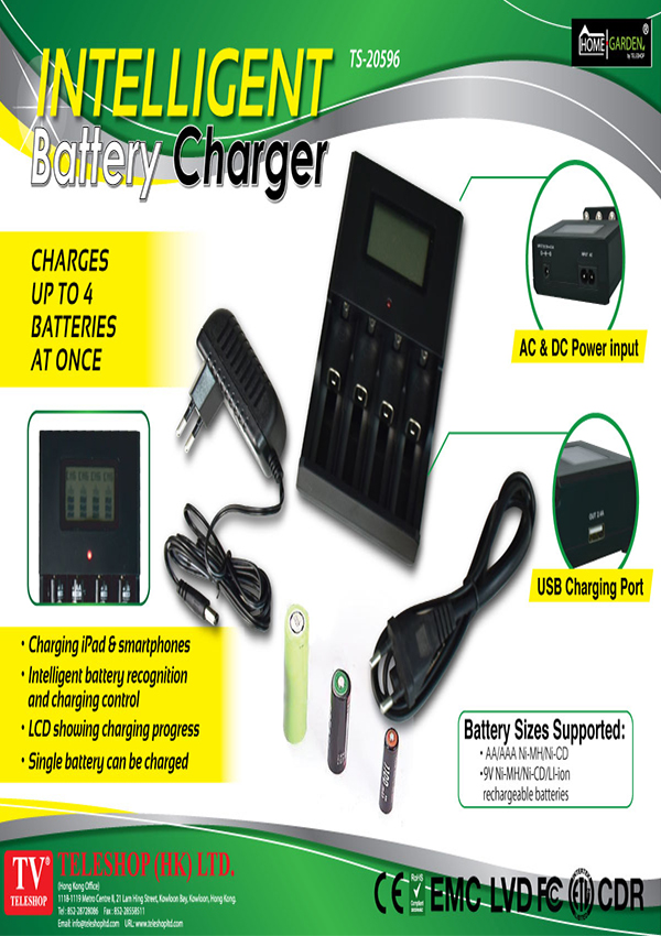 Intelligrnt Battery Charger